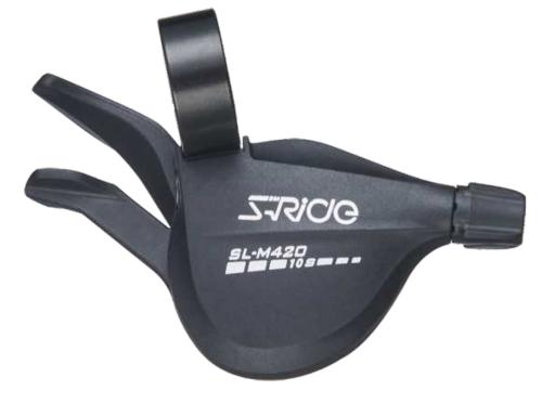 S-Ride SL-M420  řadící páčka MTB 10-rychlostní - pouze pravá páčka -kompatibilní pro Shimano