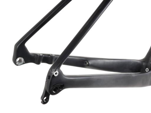 Gravel rámový set Spyder Rockies  celokarbonový rám +celokarbonová vidlice  pro kotoučové brzdy - velikost XL-57 cm