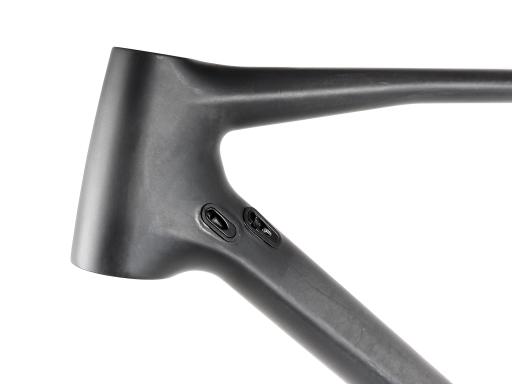 Gravel/cyklokros rámový set Spyder Atlas – celokarbonový rám + celokarbonová vidlice – pro kotoučové brzdy, velikost S – 52 cm