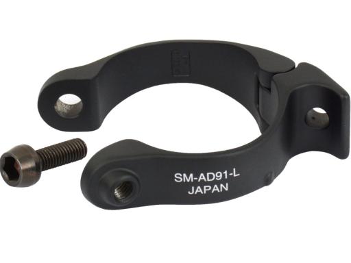 Shimano  SM-AD91-M objímka na přesmykač průměr 31,8mm, barva černá