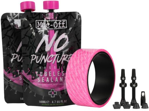 MUC-OFF ULTIMATE TUBELESS SETUP KIT sada pro instalaci bezdušových plášťů - DH/Enduro Wide