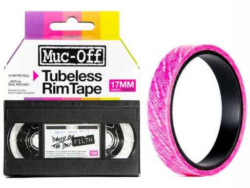 MUC-OFF Tubeless Rim Tape bezdušová páska 17 mm x 10 m