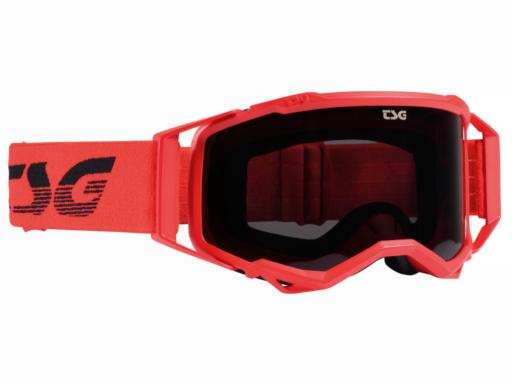 TSG Presto 3.0 MTB goggles Fiery Red Black / Black & Clear