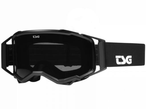 TSG Presto 3.0 MTB goggles Solid Black / Black & Clear