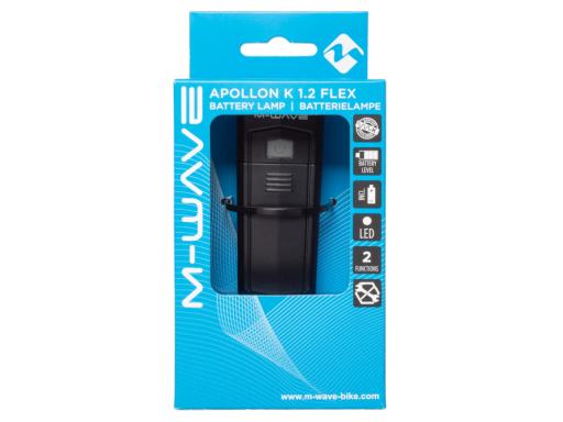 M-WAVE Apollon K 1.2 Flex LED  battery light