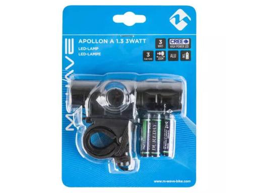 Přední světlo M Wave APOLLON A 1.3 CREE 3 WATT