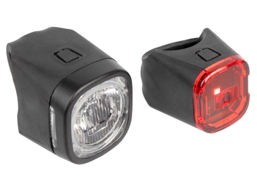 M-WAVE Cyclob K LED rechargeable lamp set