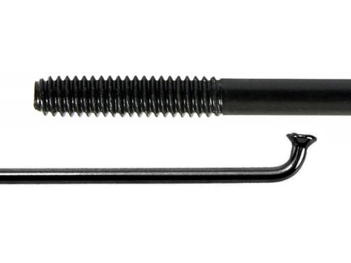 cnSpoke dráty 273 x 2 mm nerezové černé bez niple