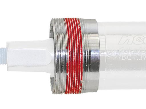 Replacement left Alu cup for NECO BSA bottom brackets silver