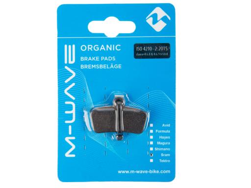 Brzdové destičky M-WAVE Organic Sram XO Trail/Guide