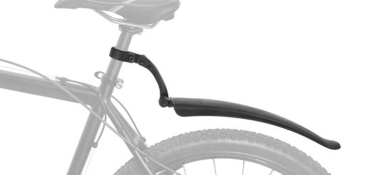 Rear seatpost-mounted mudguard 20 - 29"