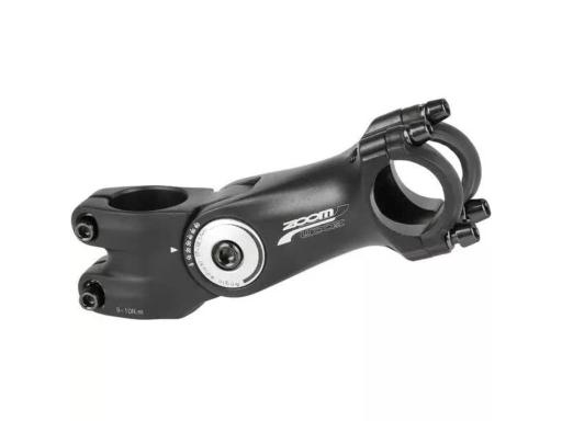 Stem ZOOM Alu adjustable A-head 11/8" length 110mm for handlebars diameter 31,8mm colour black