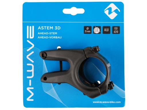 M-Wave Astem 3D Ahead představec 35x40 mm 12° černá
