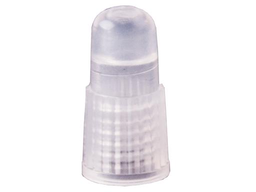 Čepička pro  galuskový  ventilek plastová - transparentní