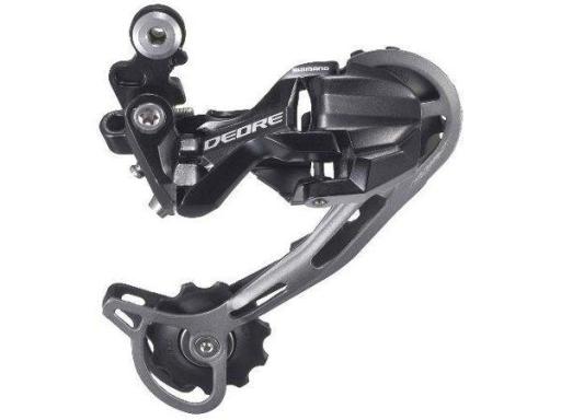 Shimano Deore RD-M592 SGS Shadow přehazovačka - 9s, klasická pružina, dlouhé vodítko, černá