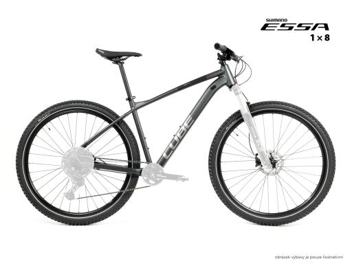 MTB 29" Cube Aim SLX Shimano ESSA 1x8, size L – 18", graphite
