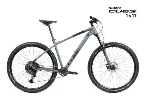 Kolo MTB 29" Cube Aim SLX Shimano CUES U6000 1x11, velikost XXL – 22", šedá