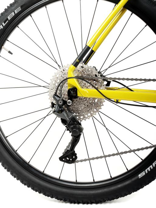 MTB 29" Cube Analog Shimano Deore 1x10, size L – 18", flashlime