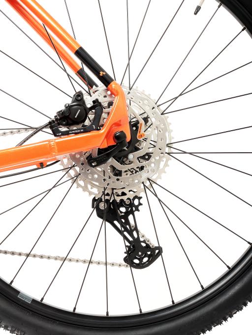Kolo MTB 29" Cube Attention Shimano Deore 1x11, velikost M – 16", oranžová/černá