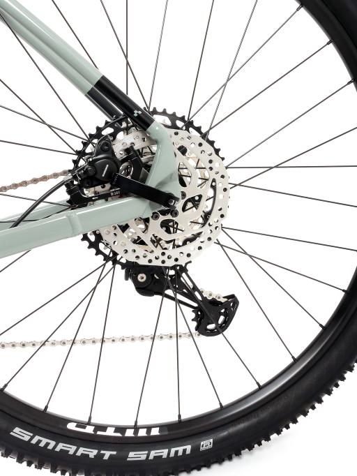 Kolo MTB 29" Cube Attention Shimano Deore XT/SLX 1x12, velikost XL – 20", zelenošedá