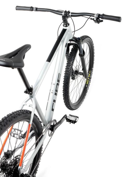 Kolo MTB 29" Cube Aim Race Sram NX Eagle 1x12, velikost M – 16", stříbrná