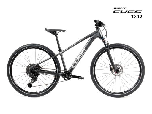 Kolo MTB 27,5" Cube Aim SLX Shimano CUES U6000 1x10, velikost S – 14", grafitová