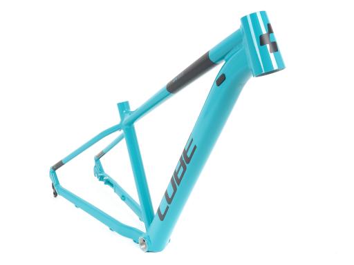 Kolo MTB 27,5" Cube Aim Race Shimano Deore 1x10, velikost S – 14", modrozelená
