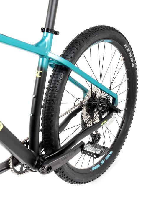 Kolo MTB 29" Lee Cougan Droid Shimano Deore M7200 1x12, velikost S – 17", modro-černá lesklá