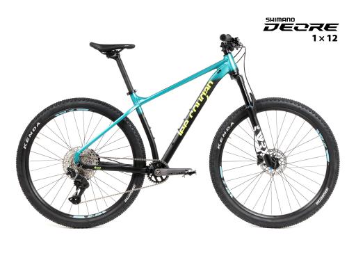Kolo MTB 29" Lee Cougan Droid Shimano Deore M7200 1x12, velikost S – 17", modro-černá lesklá