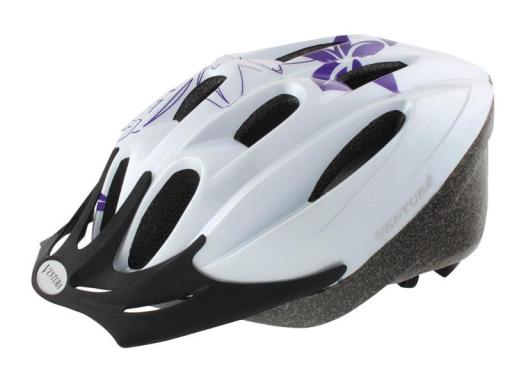 Přilba Mighty HELM White Flower vel. M 54-58cm