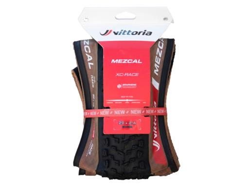 Vittoria Mezcal XC Race Graphene TLR gravel plášť 29x2.4, kevlar, hnědá