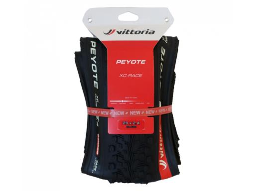 Vittoria Peyote XC Race Graphene Race Formulation TLR gravel plášť 29x2.4", kevlar, černá