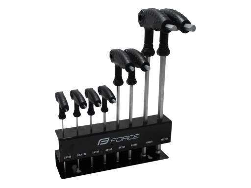 FORCE sada 8 T imbusů 2 - 10 mm včetně stojanu