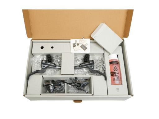 SHIMANO UPGRADE set XTR BL-M9200/BR-M9200 kotoučové brzdy přední 1000 mm + zadní 1700 mm
