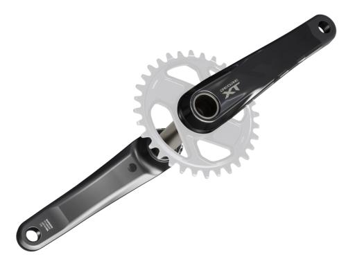 SHIMANO XT FC-M8200 kliky bez převodníku 175 mm černé