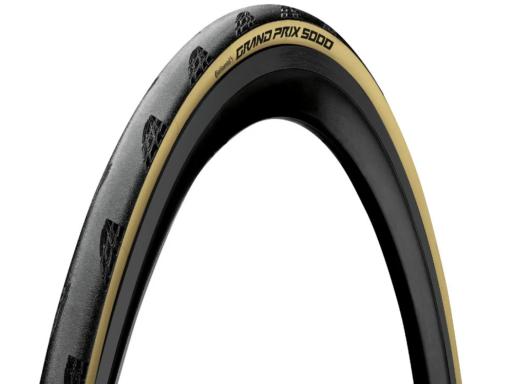 Continental Grand Prix 5000 700 x 28C road tire kevlar foldable black/cream