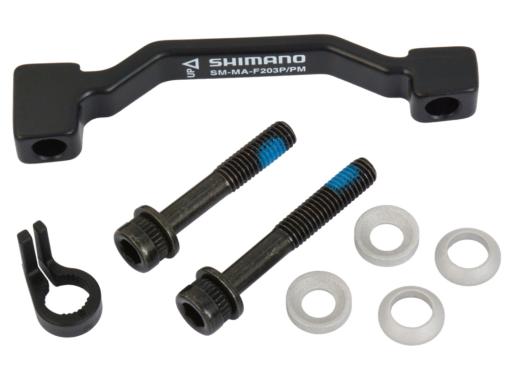 SHIMANO SM-MA-F203P/PMA adaptér pro kotouče 203 mm Postmount černá