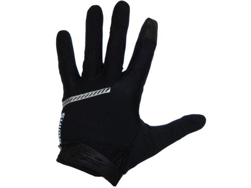SHIMANO ORIGINAL celoprsté rukavice černá, XL
