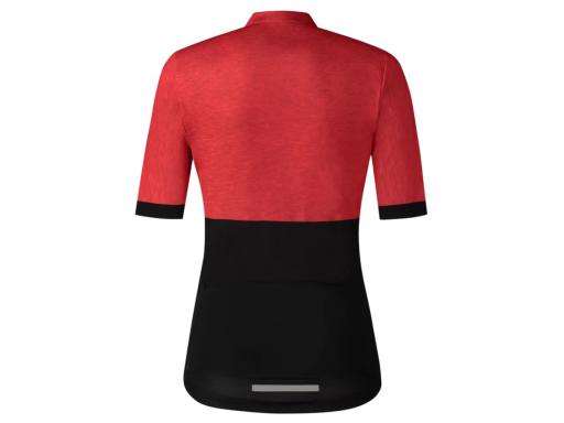 SHIMANO ELEMENT dres s krátkým rukávem dámský červená, XXL