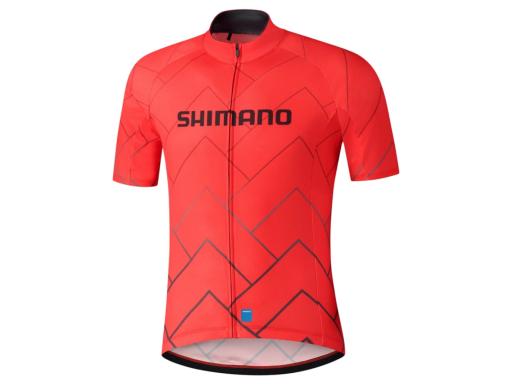 SHIMANO TEAM dres červená, M