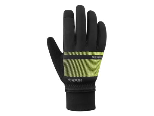 SHIMANO INFINIUM PRIMALOFT rukavice neonově žlutá, XXL