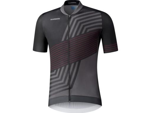 SHIMANO KITA jersey black red, M