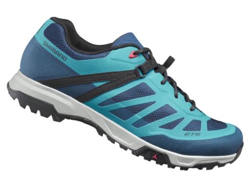 SHIMANO SH-ET500 turistická obuv dámská modrá - velikost EU 38