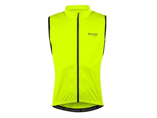 FORCE VISION windproof vest fluo, M