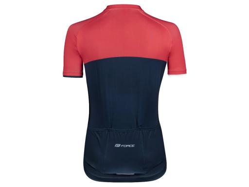 FORCE ART UNI short sleeve jersey dark blue/red, M