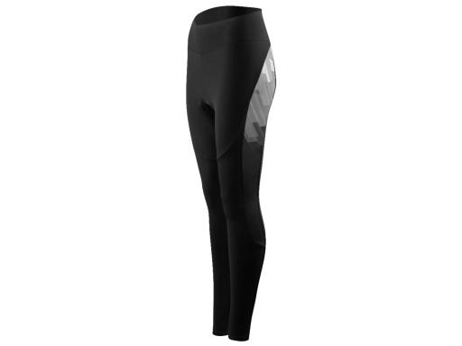 FORCE RIDGE LADY tights without pad black/grey, XL