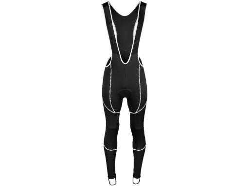 FORCE Z70 SOFTSHELL kalhoty se šráky a vložkou černá, L