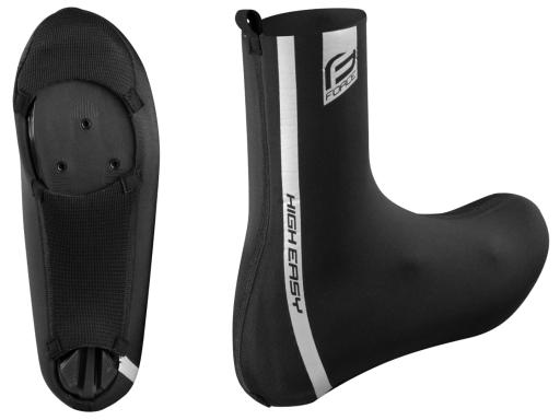 FORCE DEEP ROAD shoe covers w/o zipper black, XXL