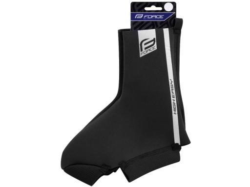 FORCE HIGH EASY ROAD shoe covers black, S