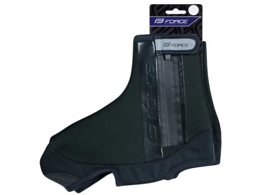 FORCE NEOPRENE ROAD shoe covers black, XXL